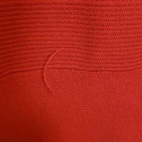 Red sweater dress - Picture 5 of 5